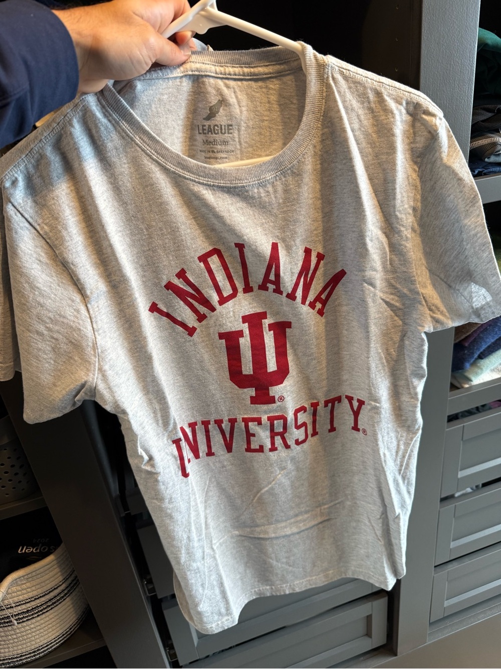 Three Indiana University t-shirts size M (Johnnie-o, Homefield, and League)